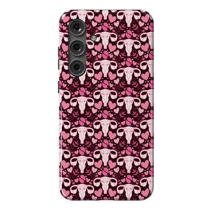 Uterus Pattern Phone Case