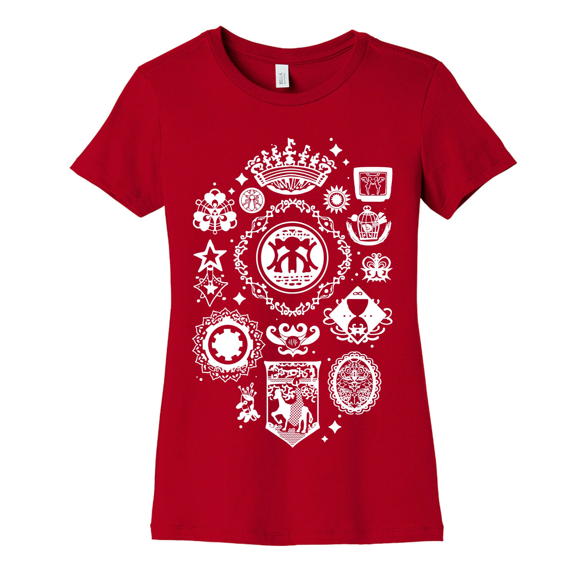 Madoka Magica Witches Kiss Women's Cotton Tee
