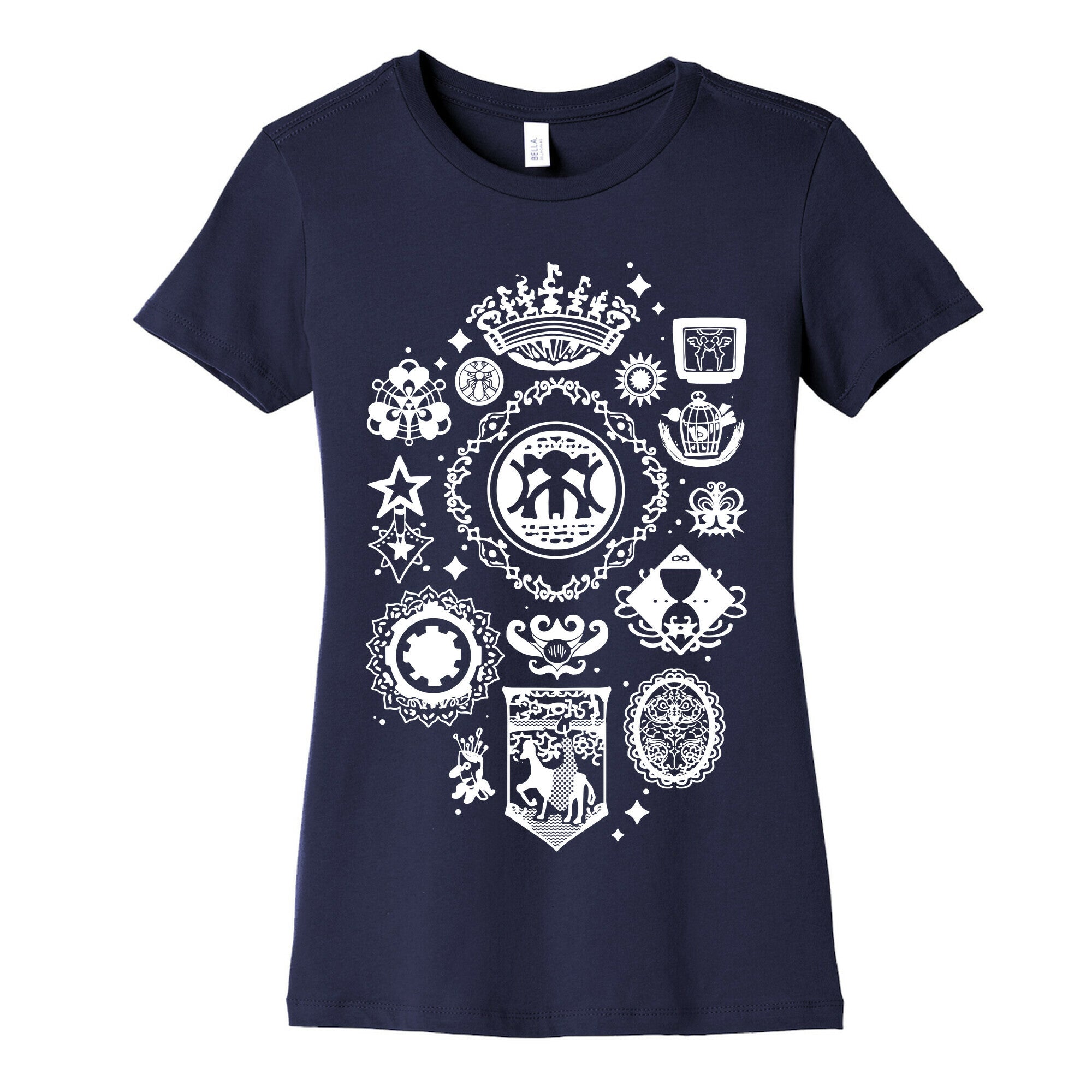 Madoka Magica Witches Kiss Women's Cotton Tee