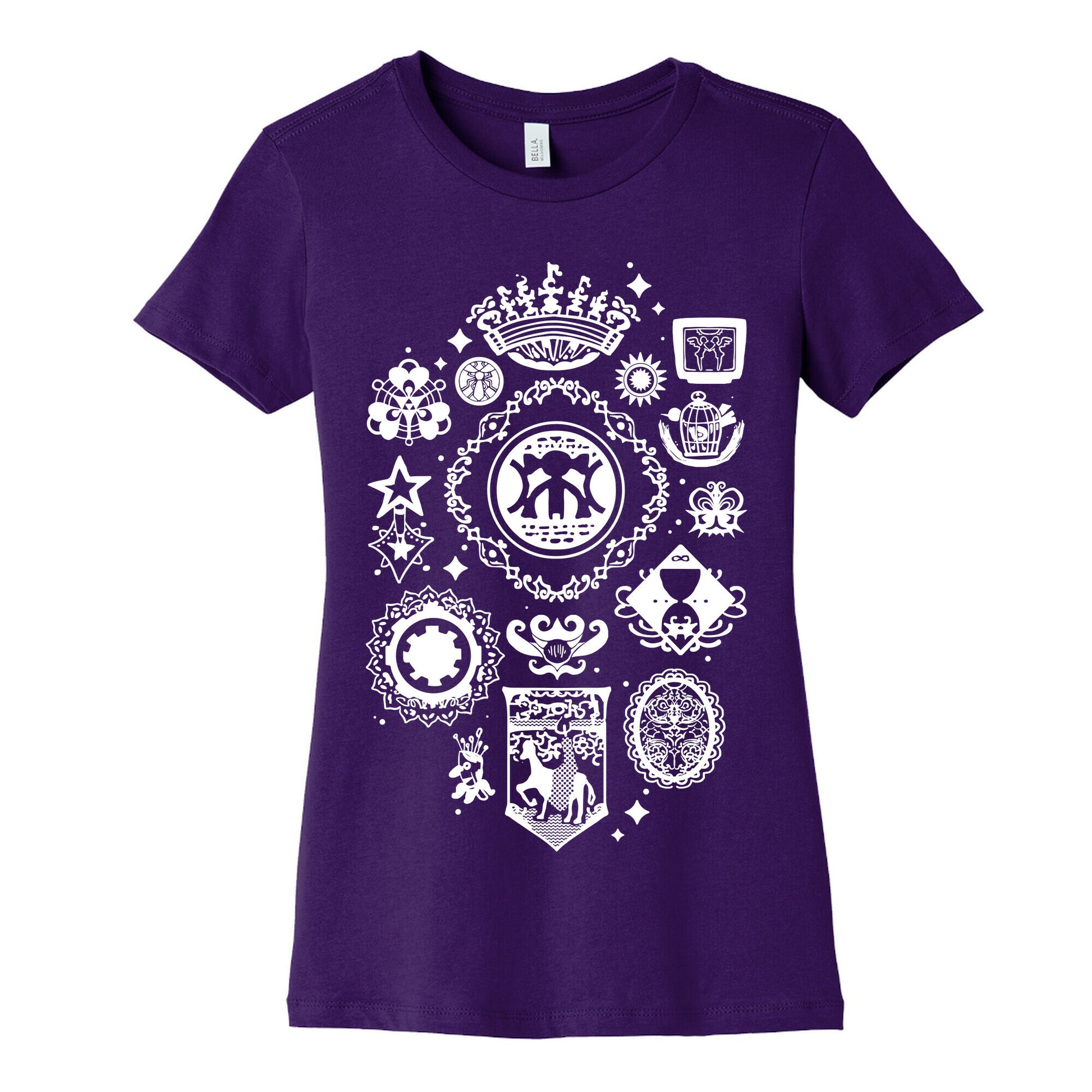 Madoka Magica Witches Kiss Women's Cotton Tee