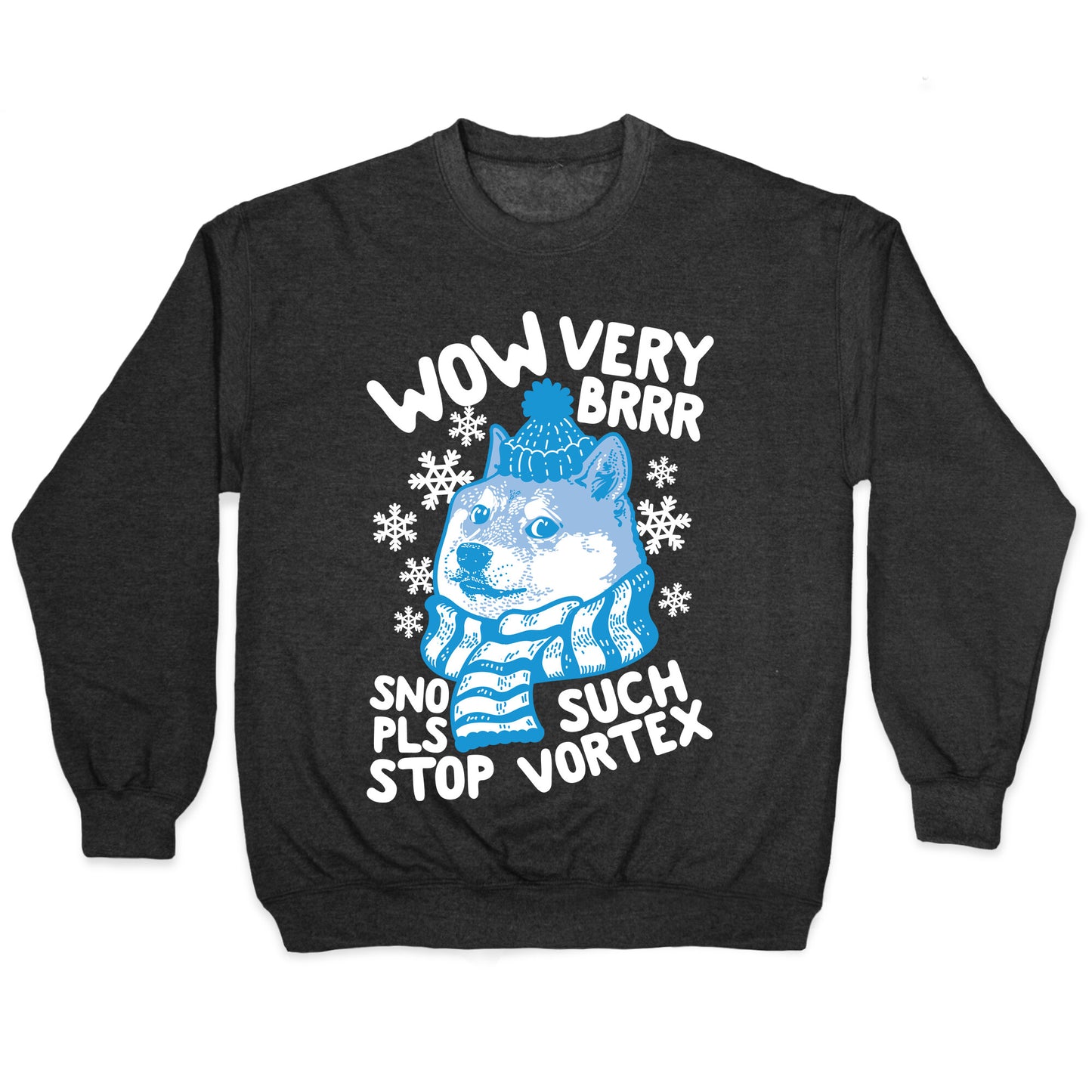 Winter Doge Crewneck Sweatshirt