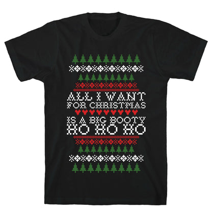 Big Booty Christmas Tank T-Shirt