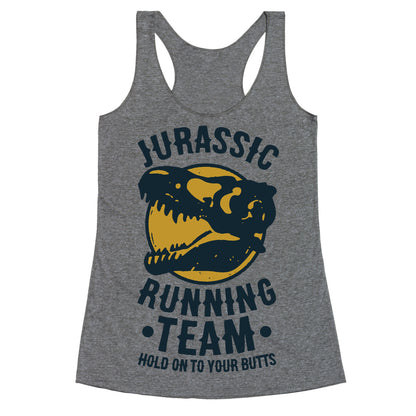 Jurassic Running Team Racerback Tank