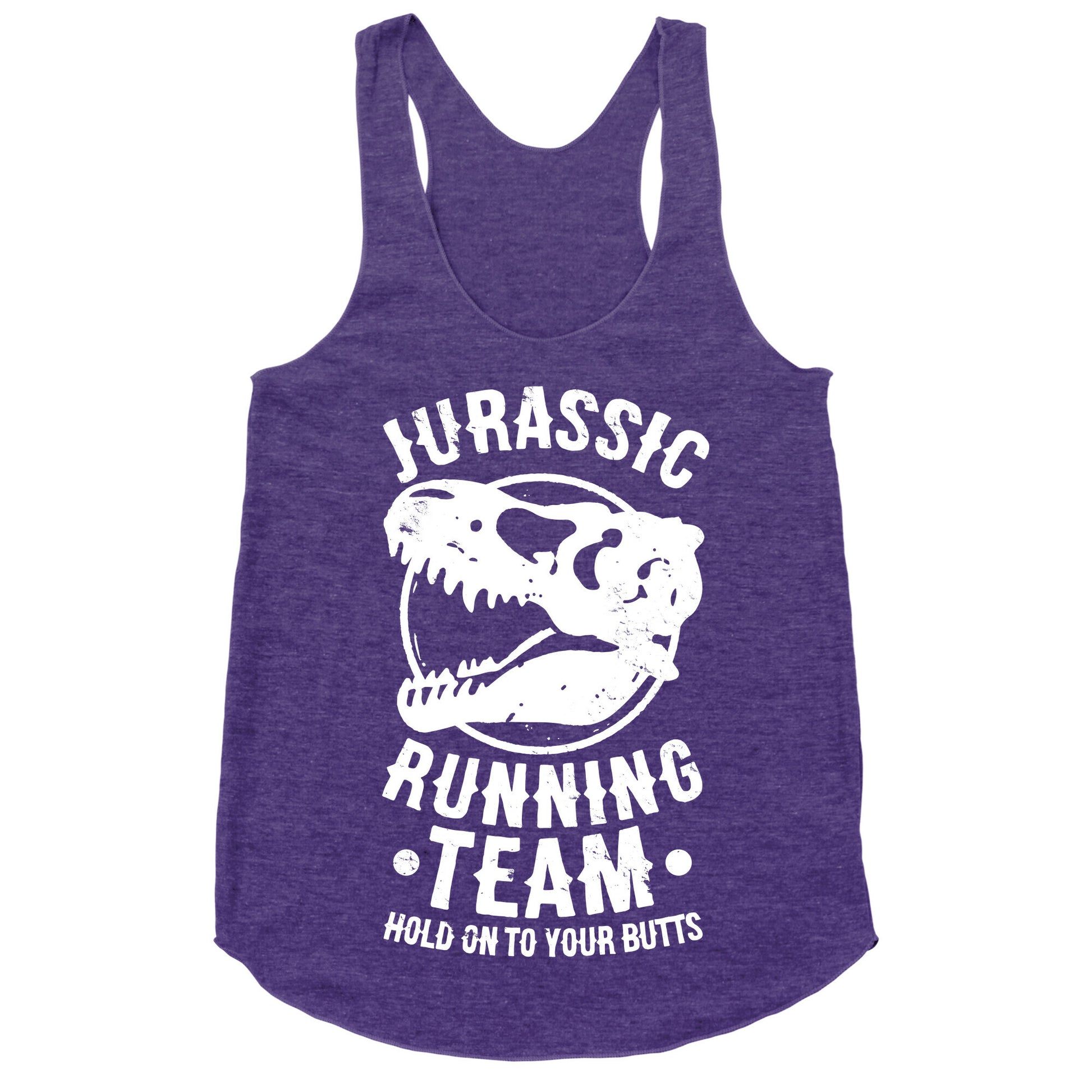 Jurassic Running Team Racerback Tank