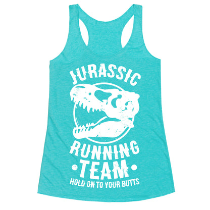 Jurassic Running Team Racerback Tank