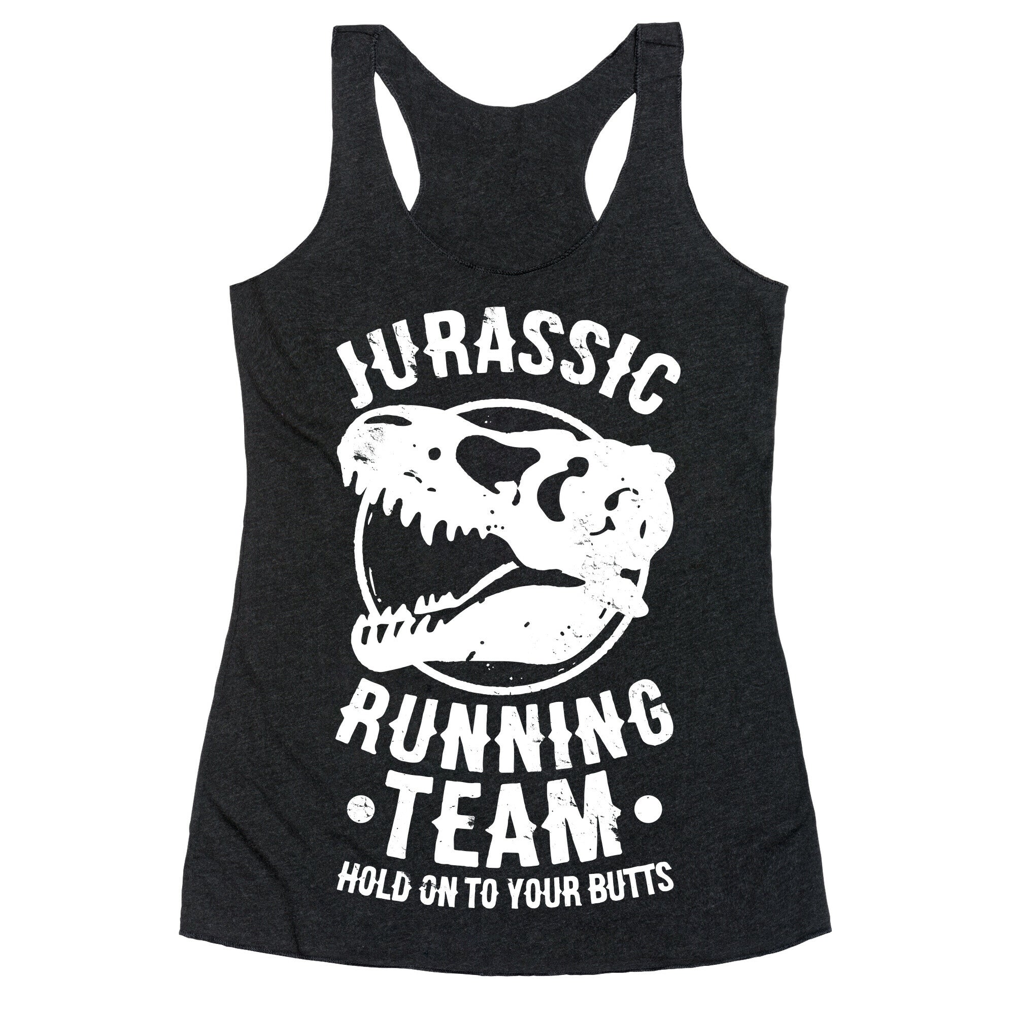 Jurassic Running Team Racerback Tank