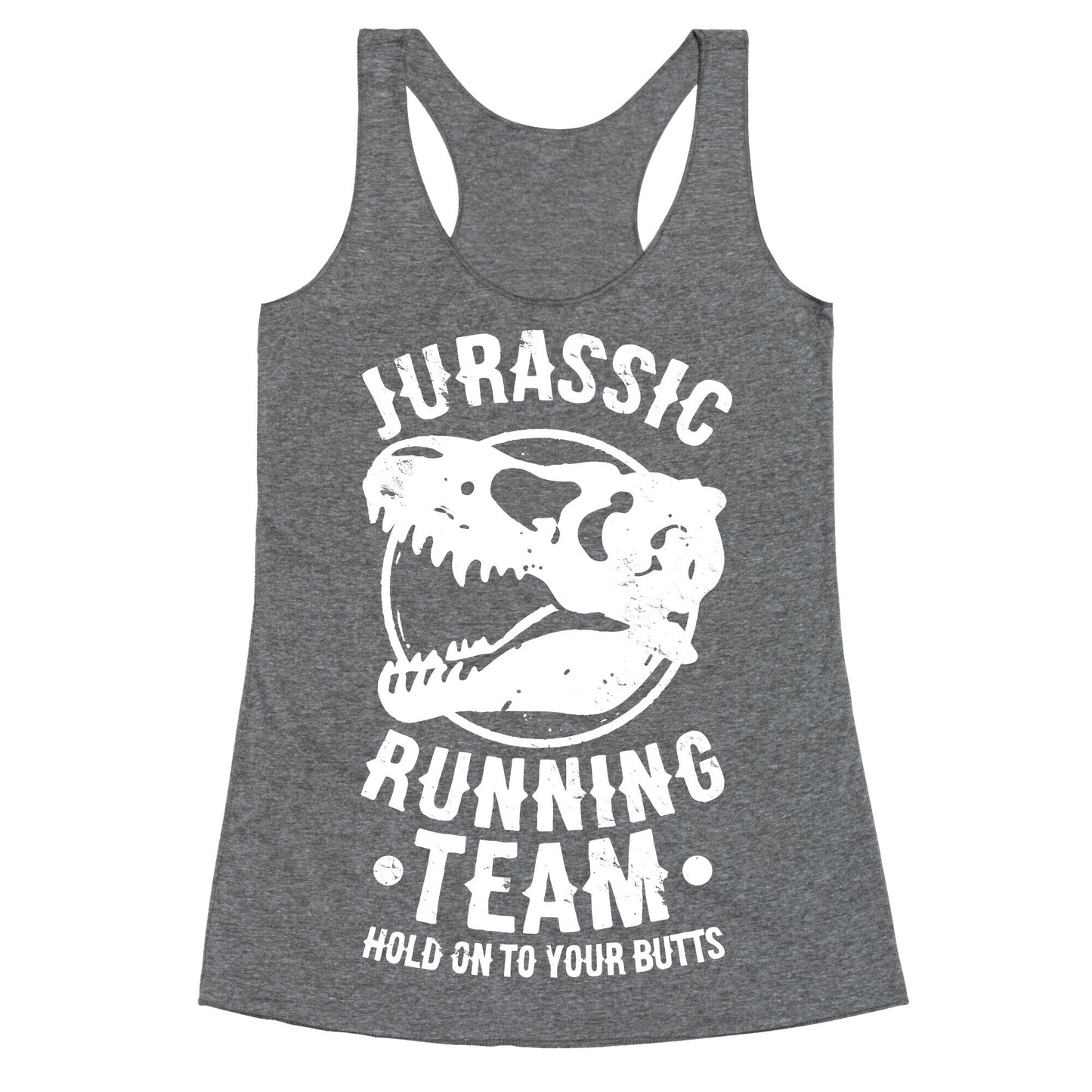 Jurassic Running Team Racerback Tank