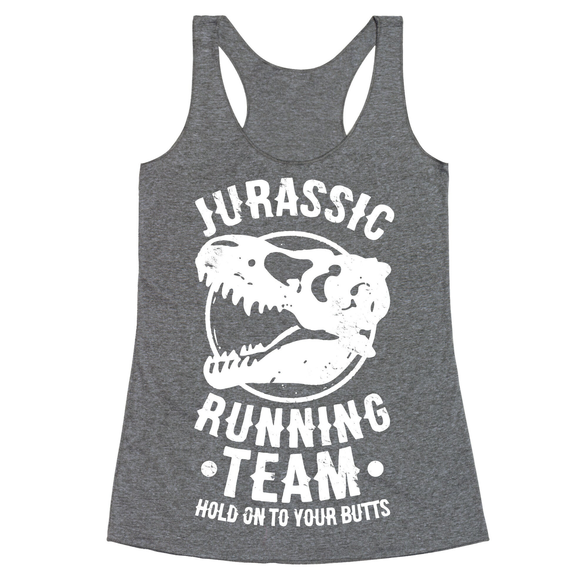 Jurassic Running Team Racerback Tank