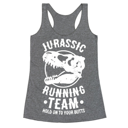 Jurassic Running Team Racerback Tank