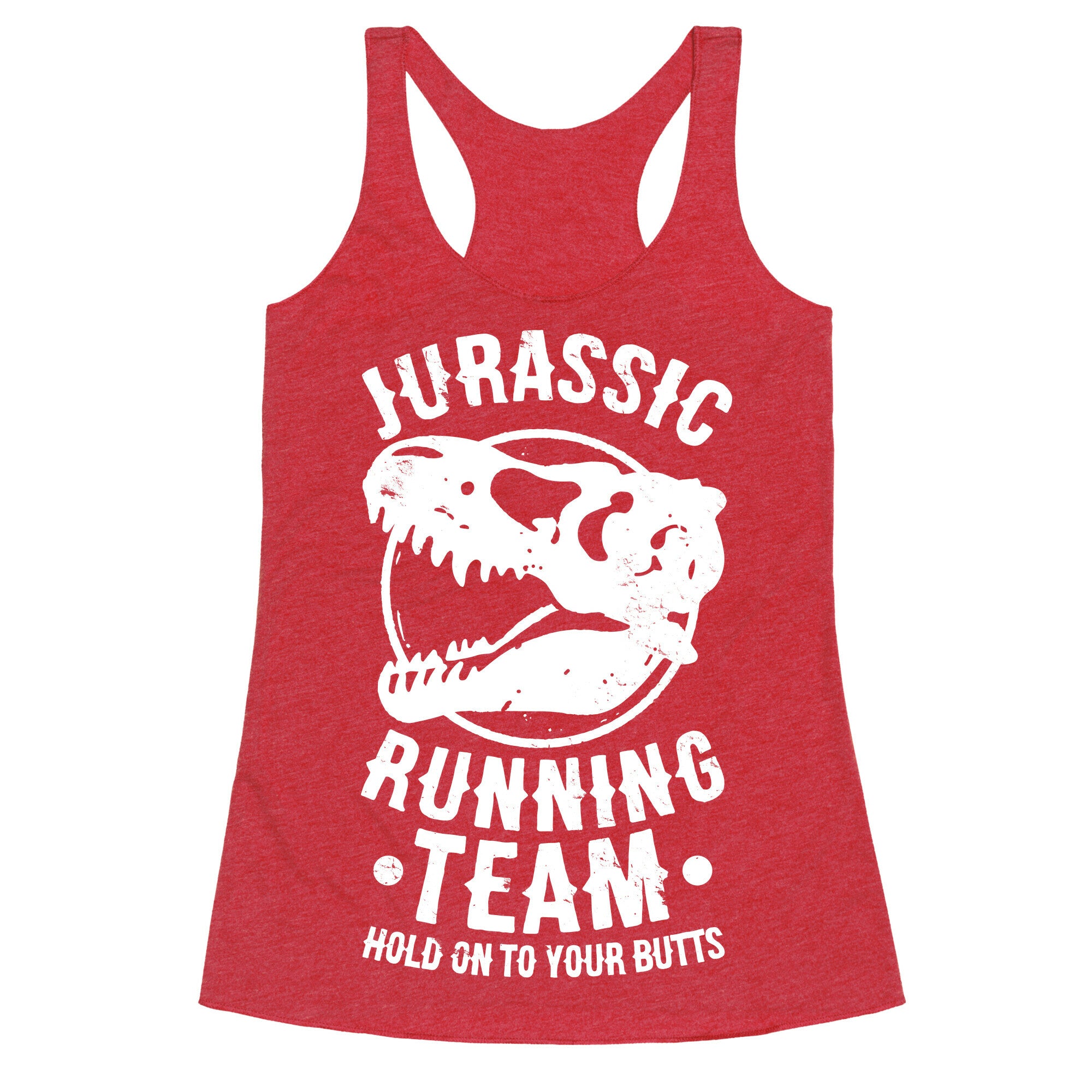 Jurassic Running Team Racerback Tank
