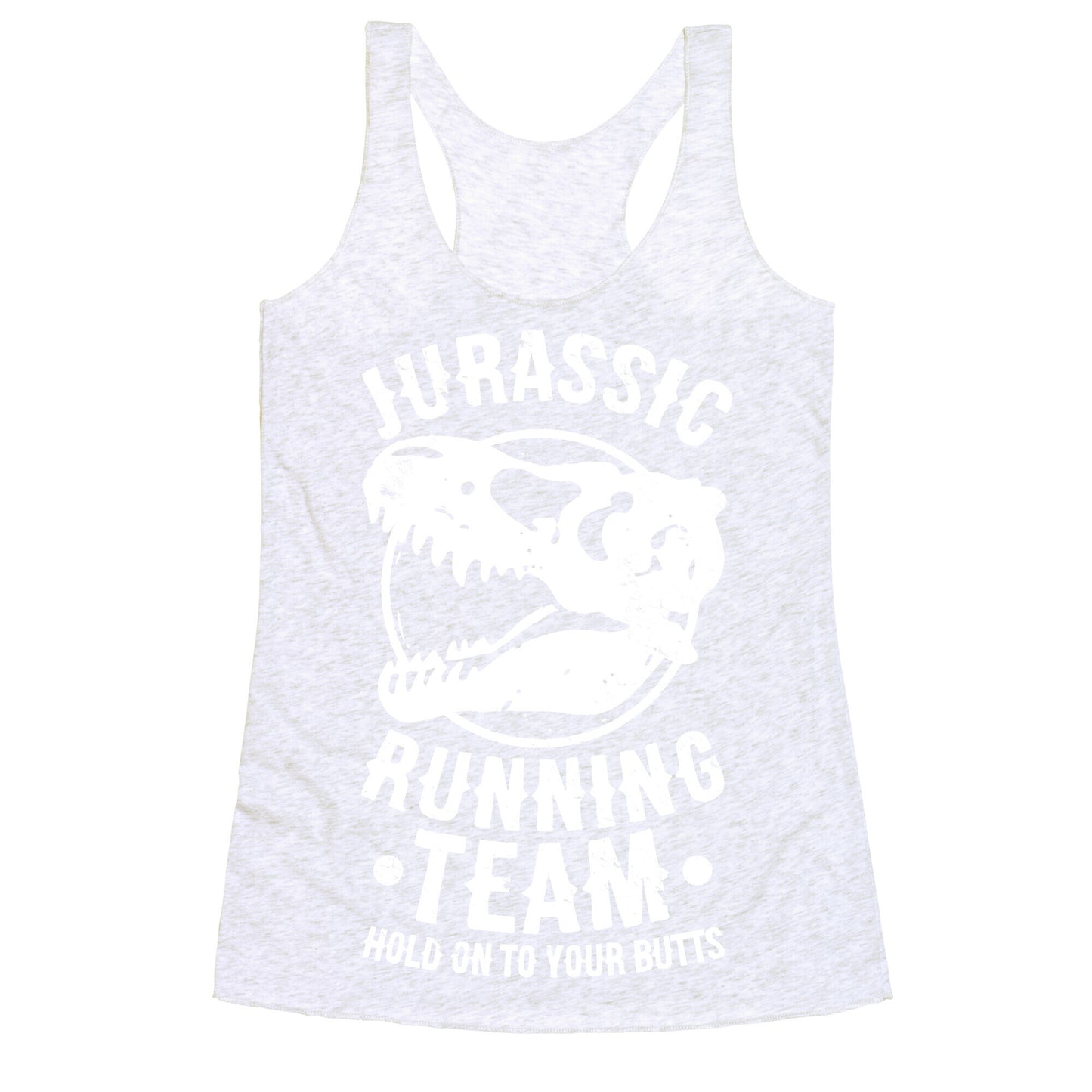 Jurassic Running Team Racerback Tank