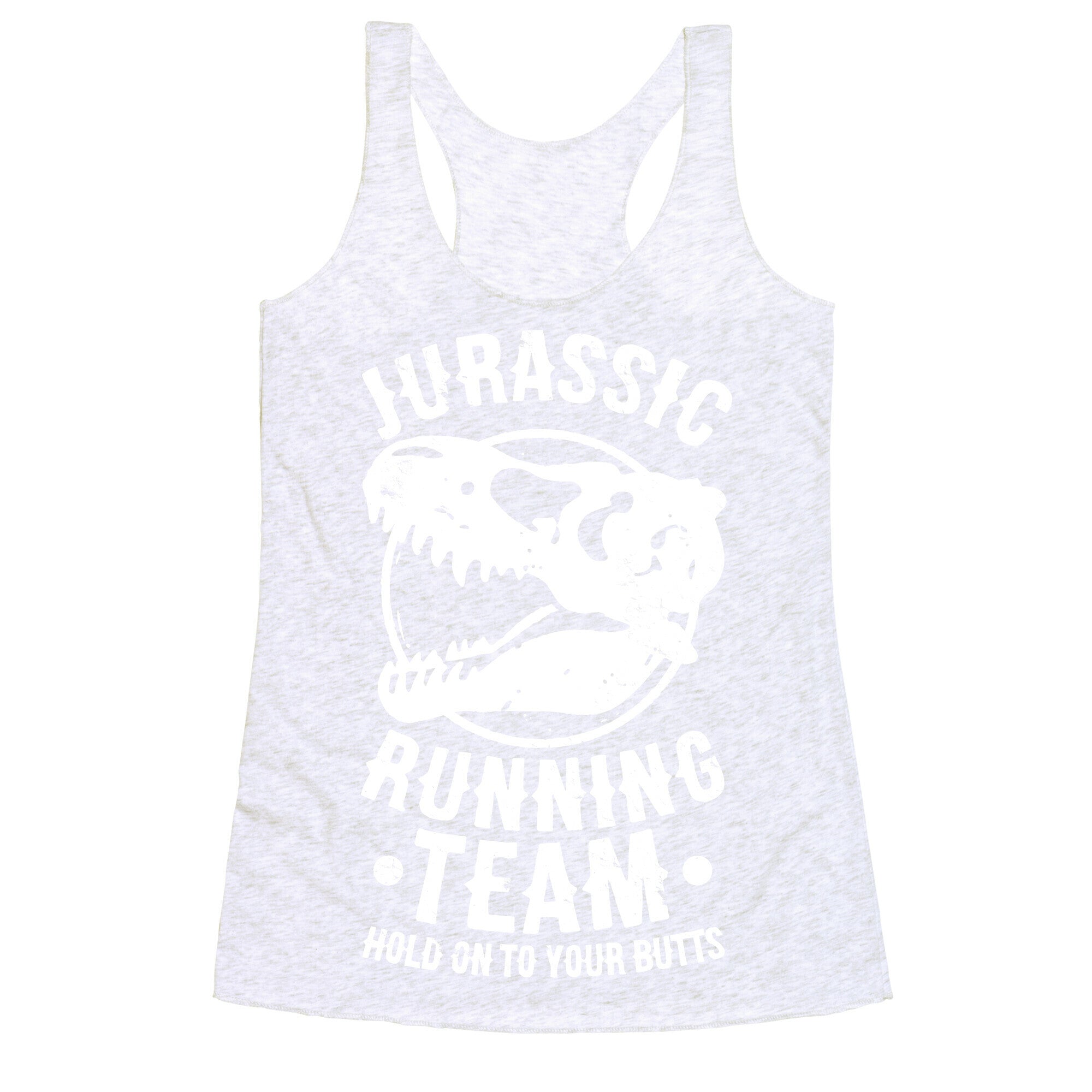 Jurassic Running Team Racerback Tank