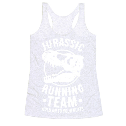 Jurassic Running Team Racerback Tank