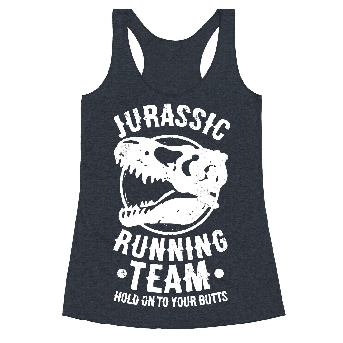 Jurassic Running Team Racerback Tank