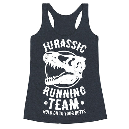 Jurassic Running Team Racerback Tank