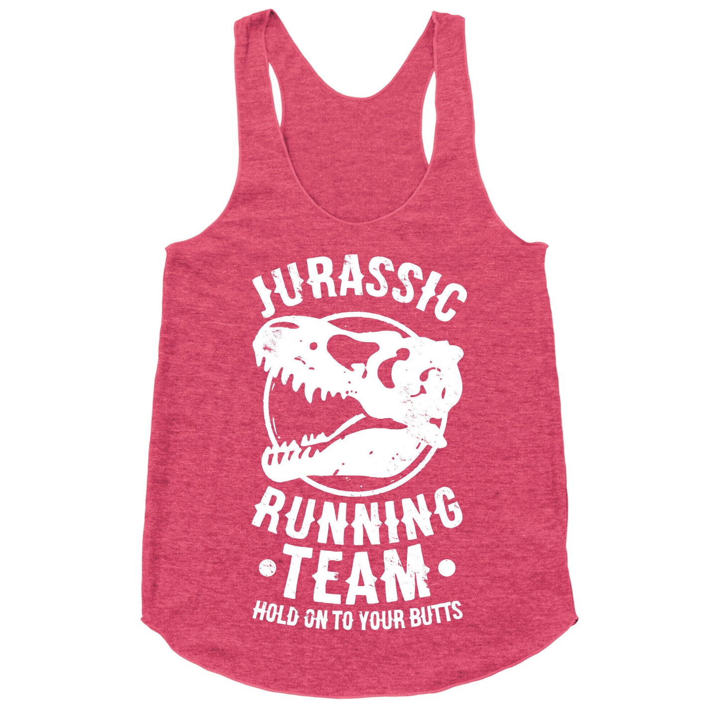 Jurassic Running Team Racerback Tank