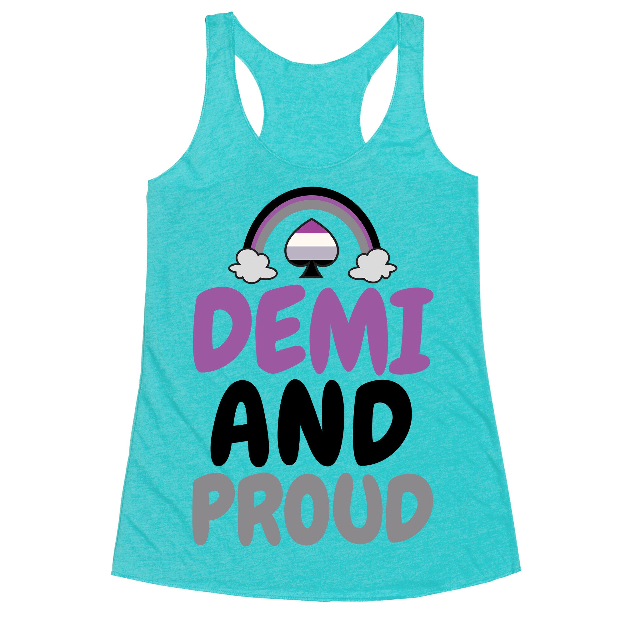 Demi And Proud Racerback Tank