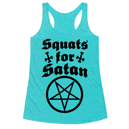 Squats For Satan Racerback Tank