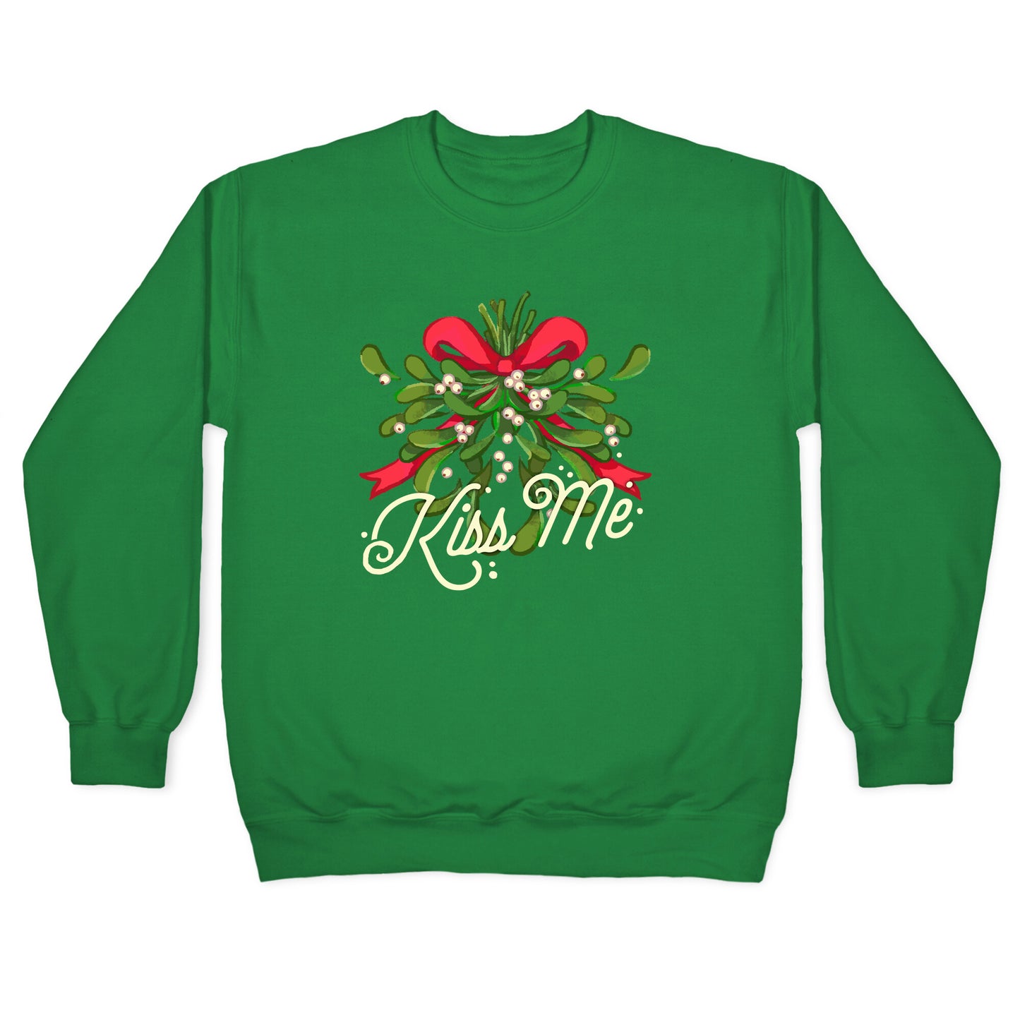 Mistletoe Kiss Me Crewneck Sweatshirt