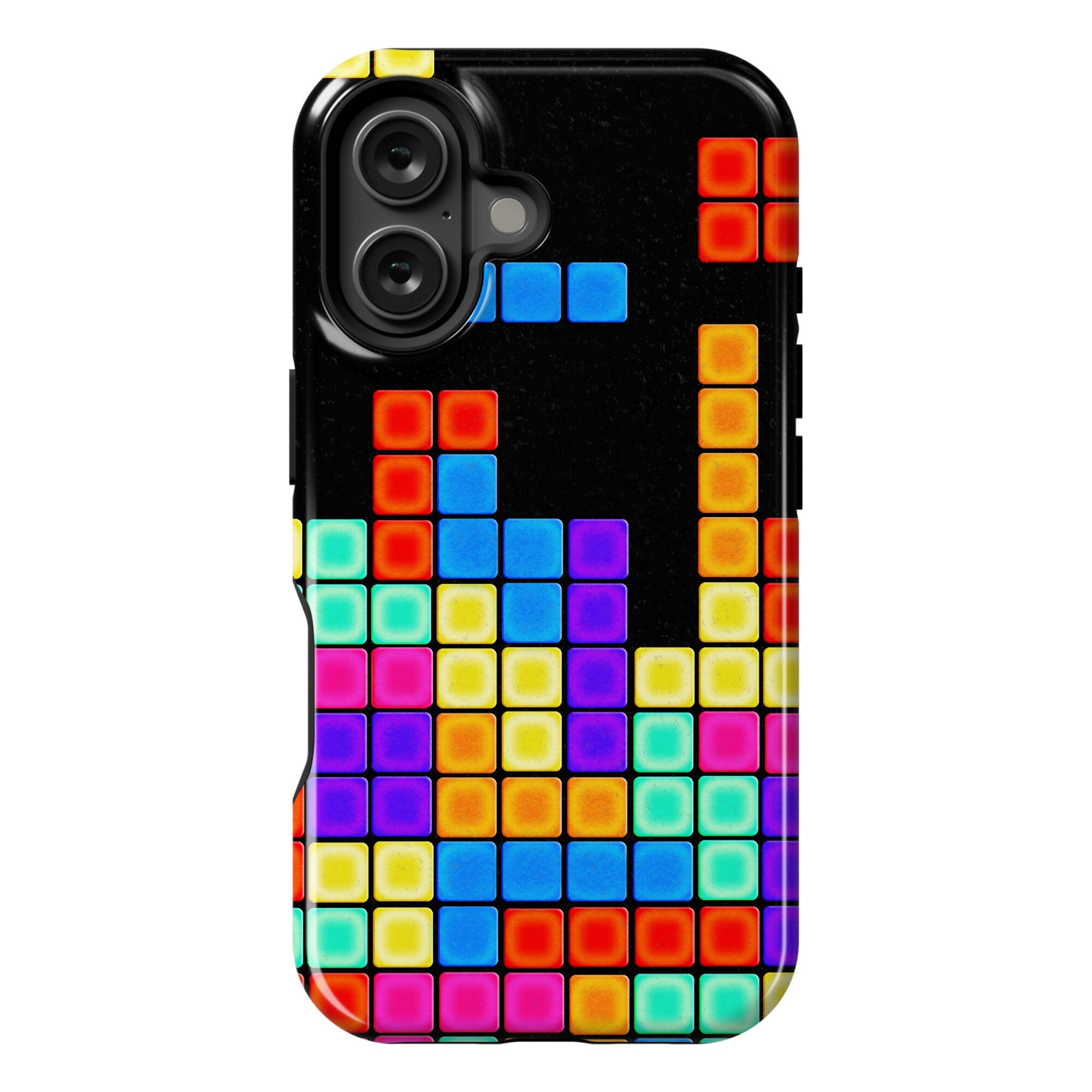 Tetris Pattern Phone Case