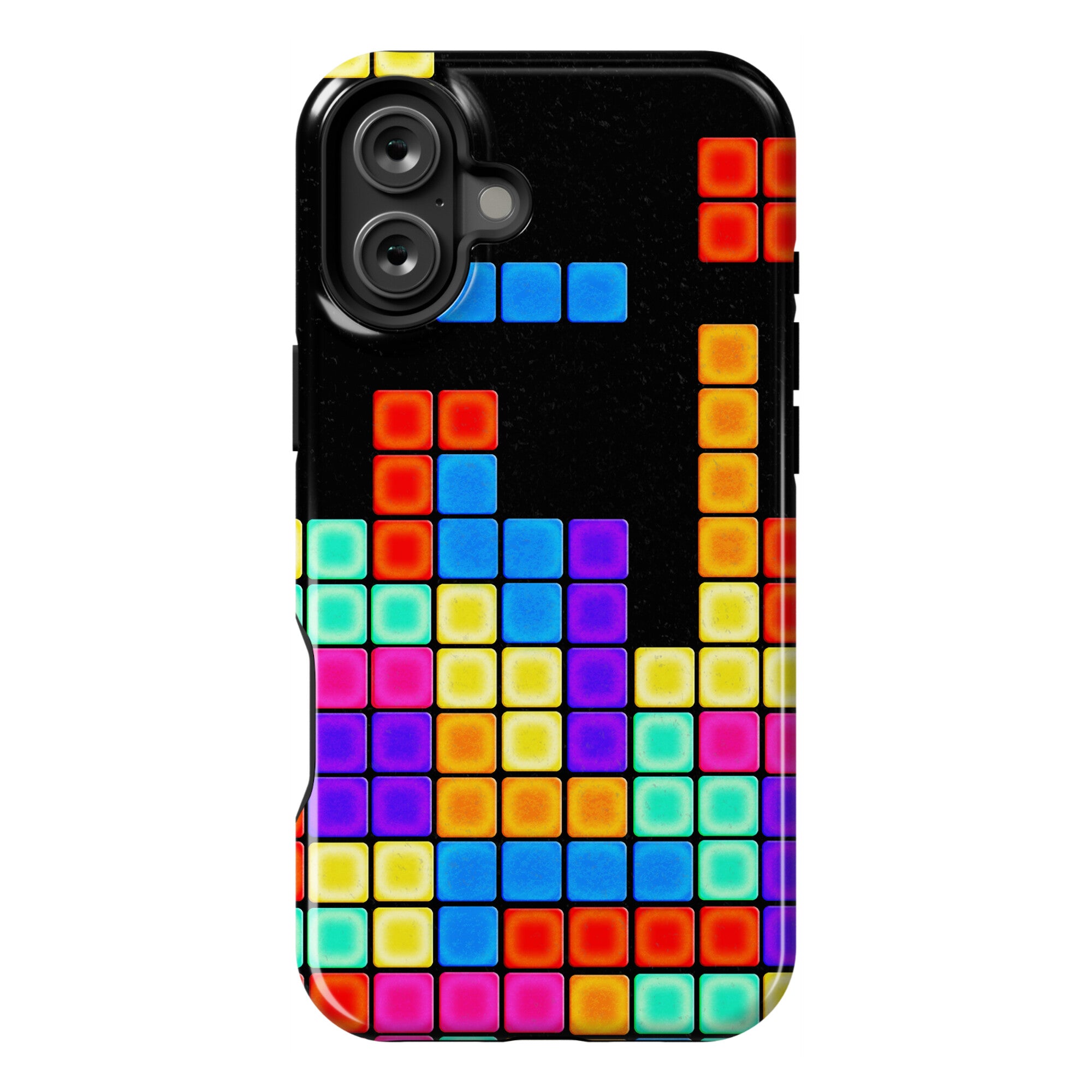 Tetris Pattern Phone Case