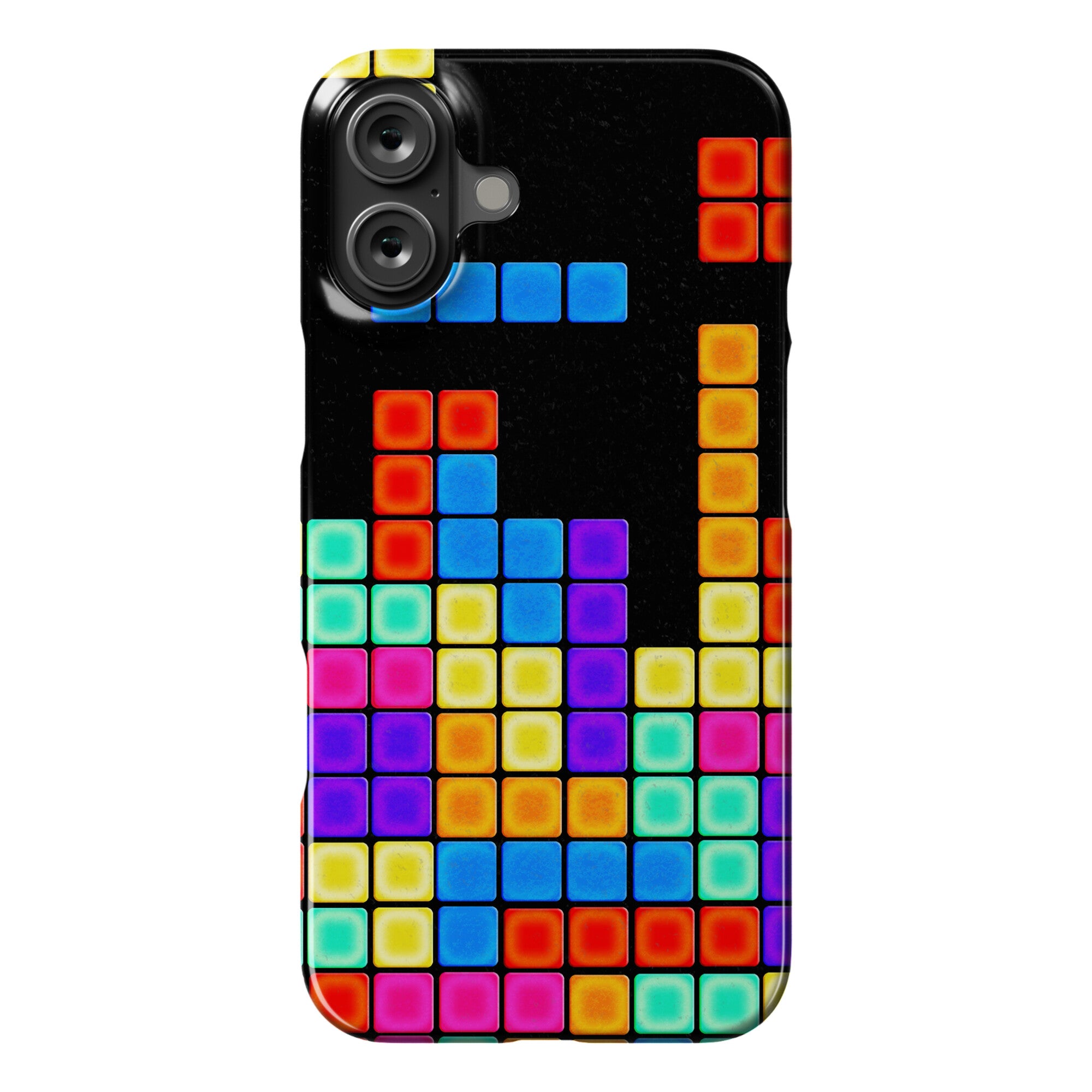 Tetris Pattern Phone Case