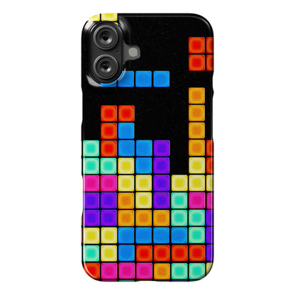 Tetris Pattern Phone Case