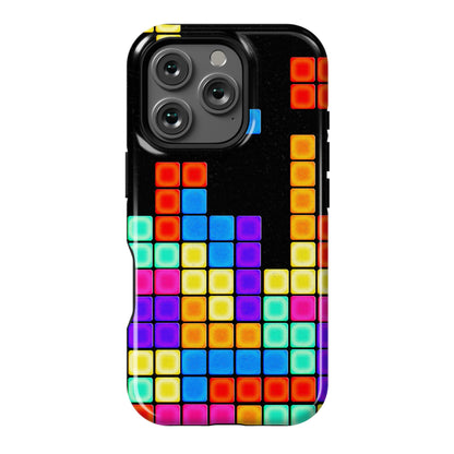 Tetris Pattern Phone Case