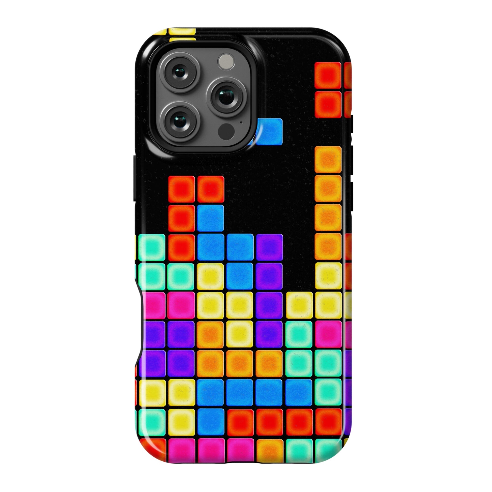 Tetris Pattern Phone Case