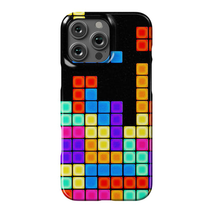 Tetris Pattern Phone Case