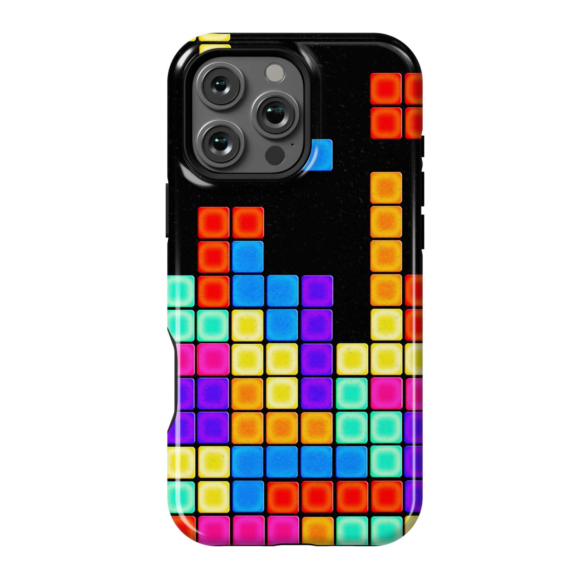 Tetris Pattern Phone Case
