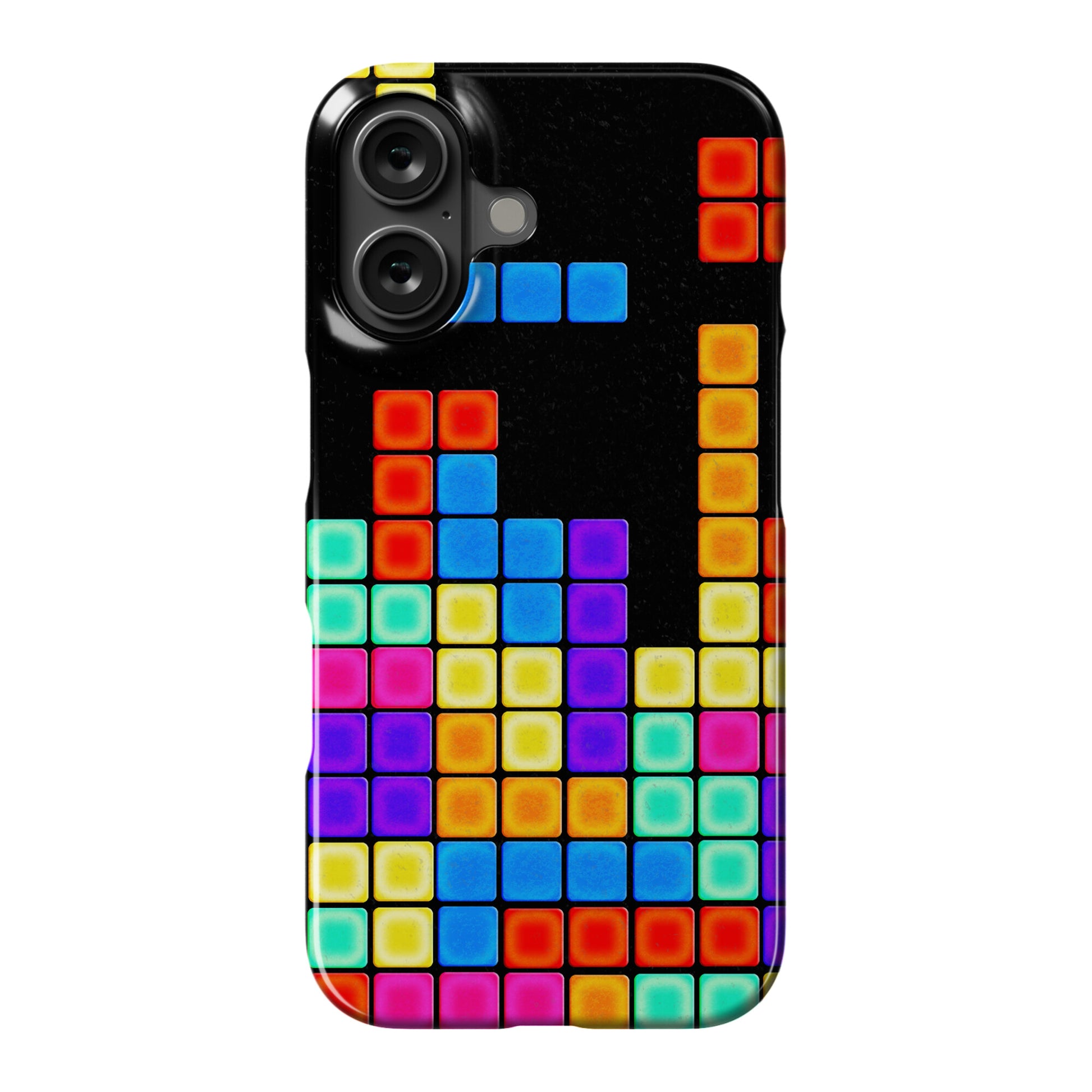 Tetris Pattern Phone Case