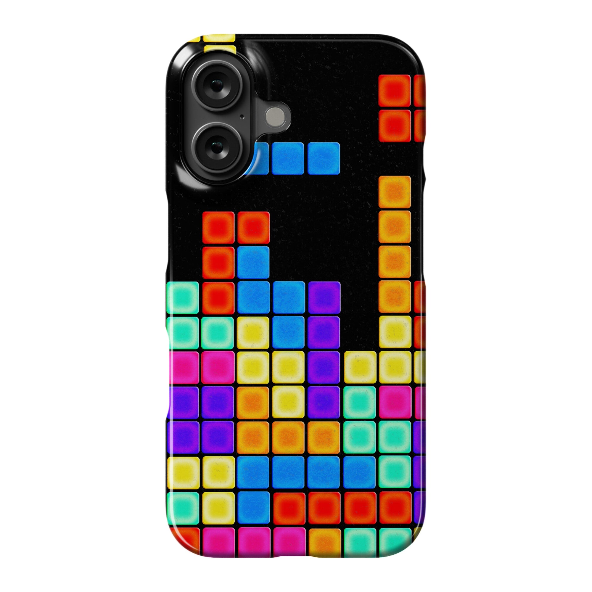 Tetris Pattern Phone Case