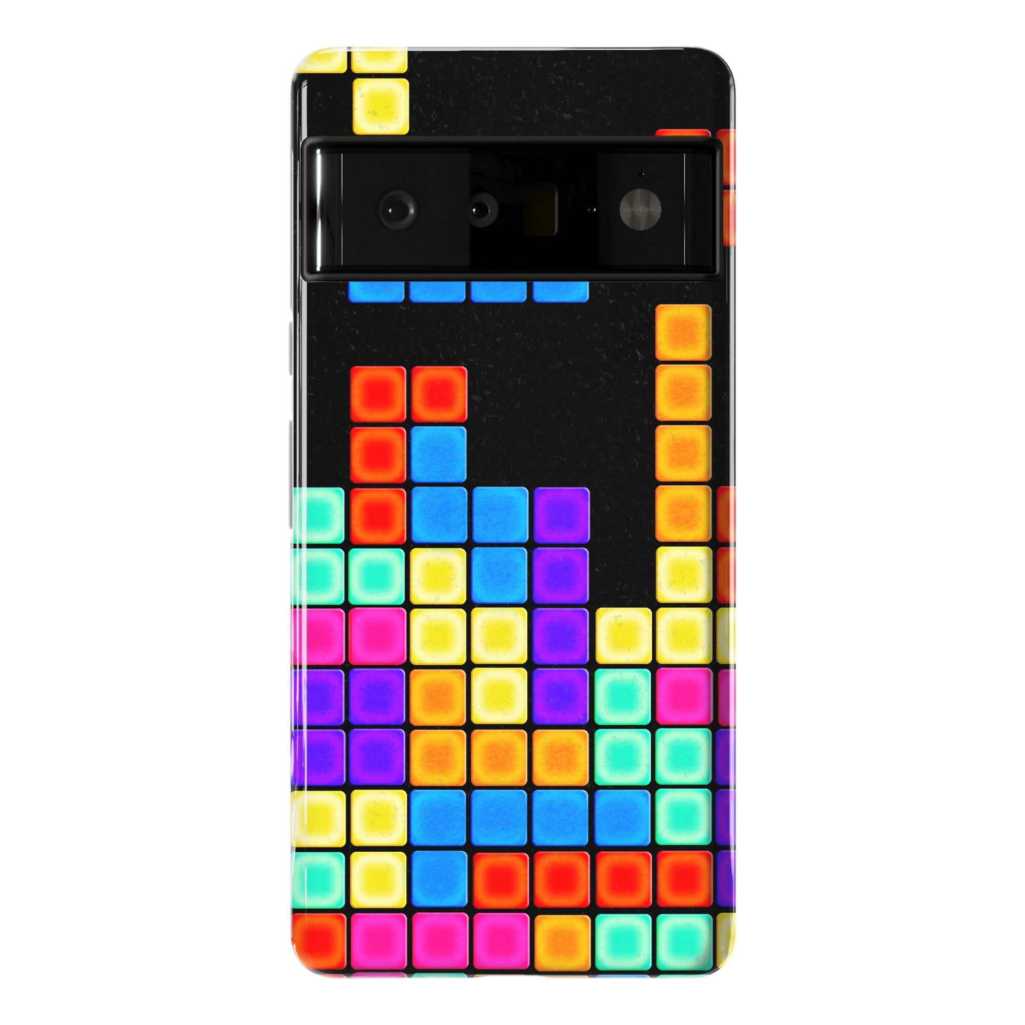 Tetris Pattern Phone Case