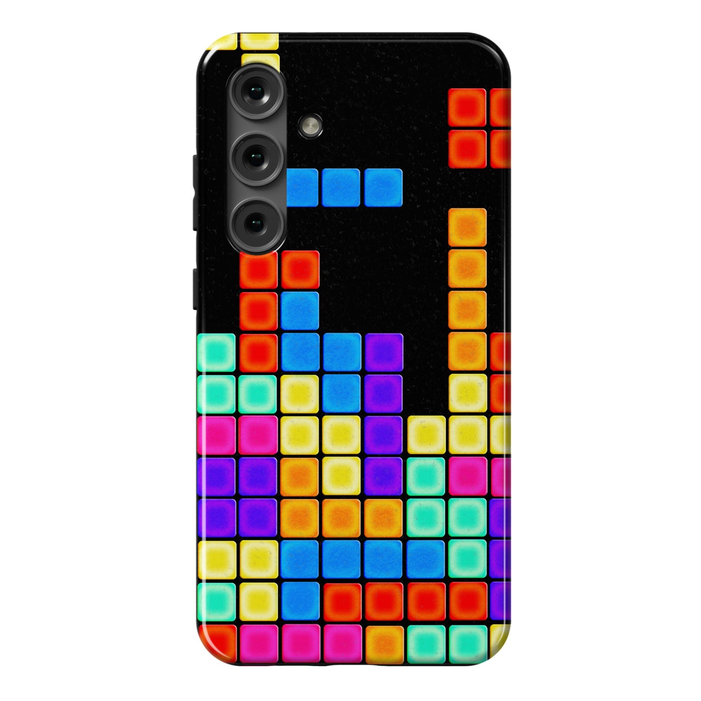 Tetris Pattern Phone Case