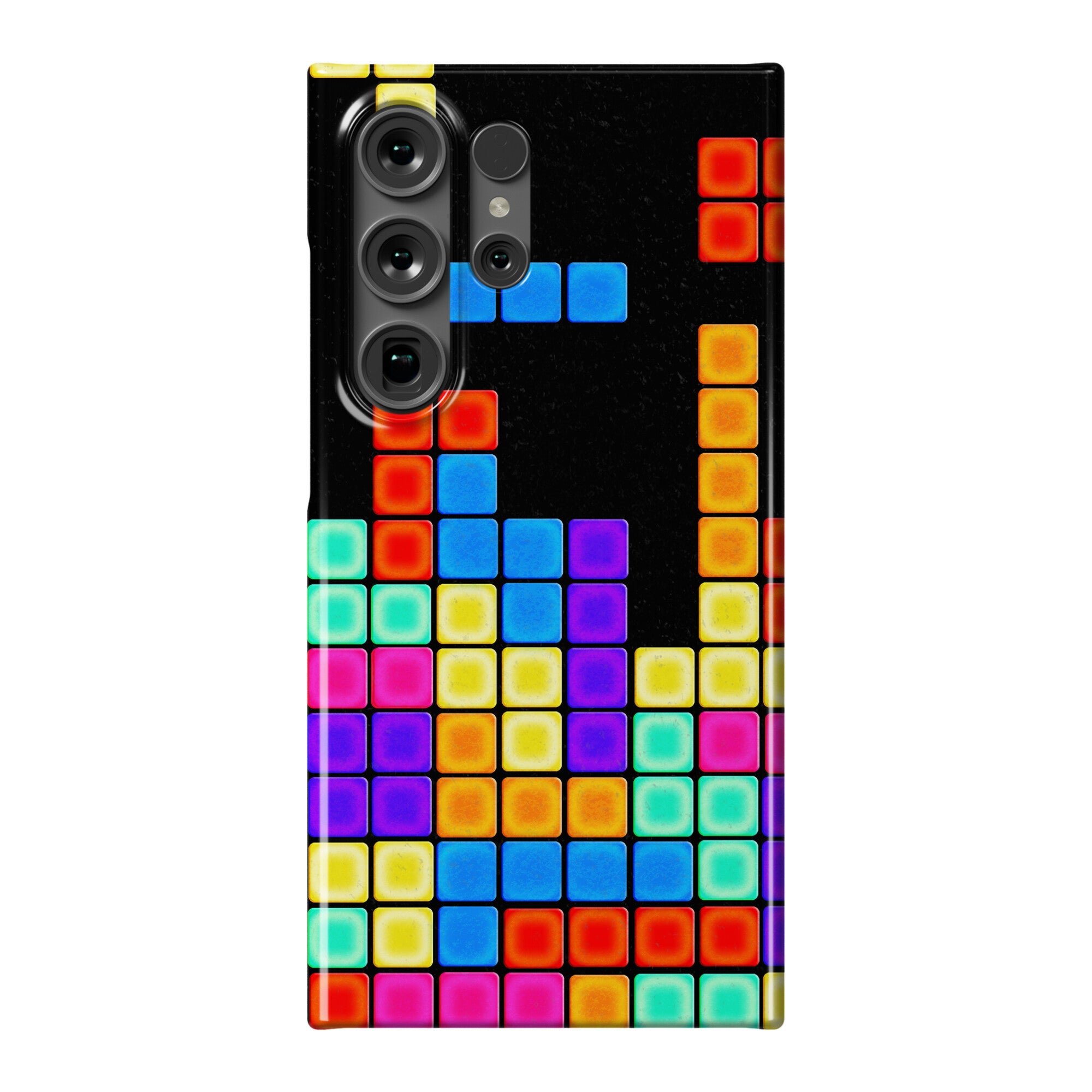 Tetris Pattern Phone Case