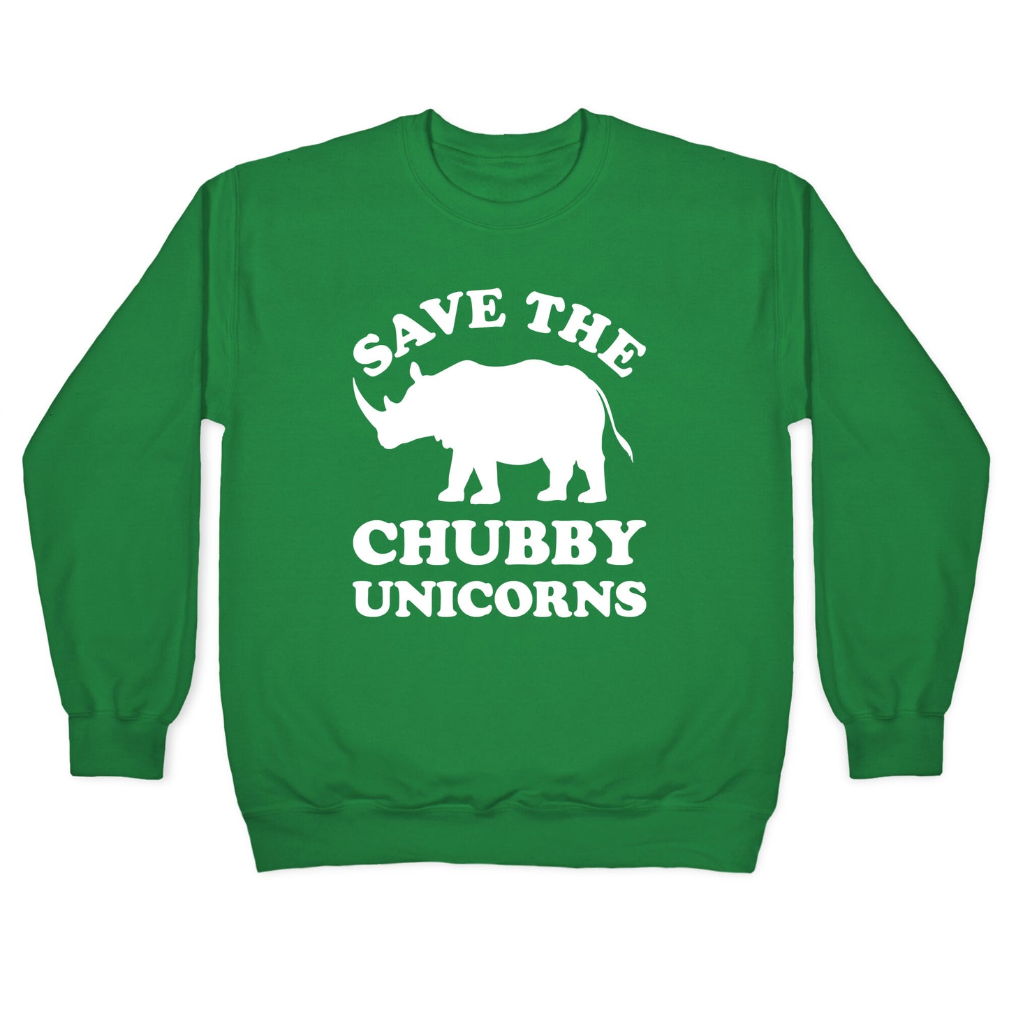Save The Chubby Unicorns Crewneck Sweatshirt