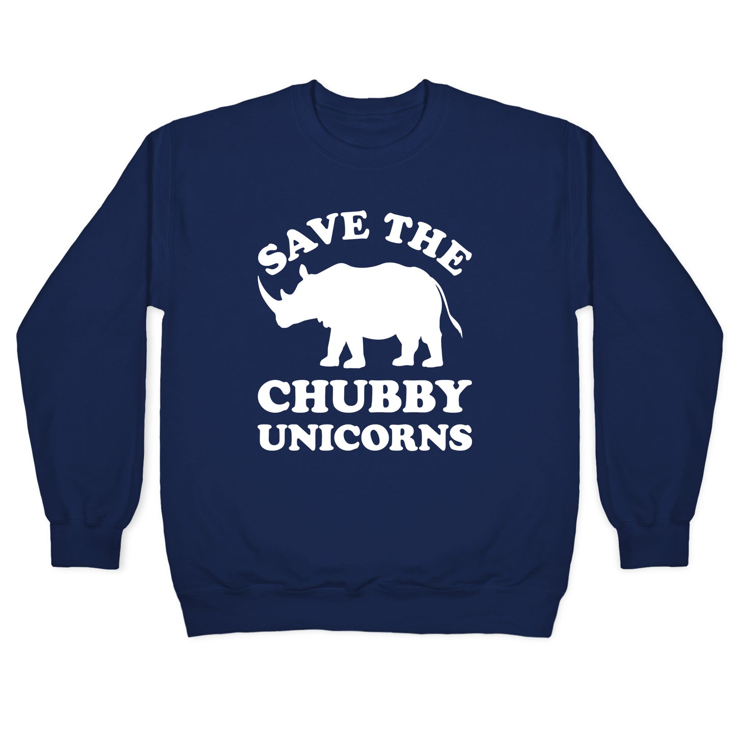 Save The Chubby Unicorns Crewneck Sweatshirt