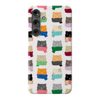 Cats In Scarfs Pattern Phone Case