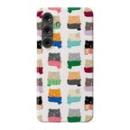 Cats In Scarfs Pattern Phone Case