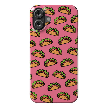 Taco Pattern Phone Case