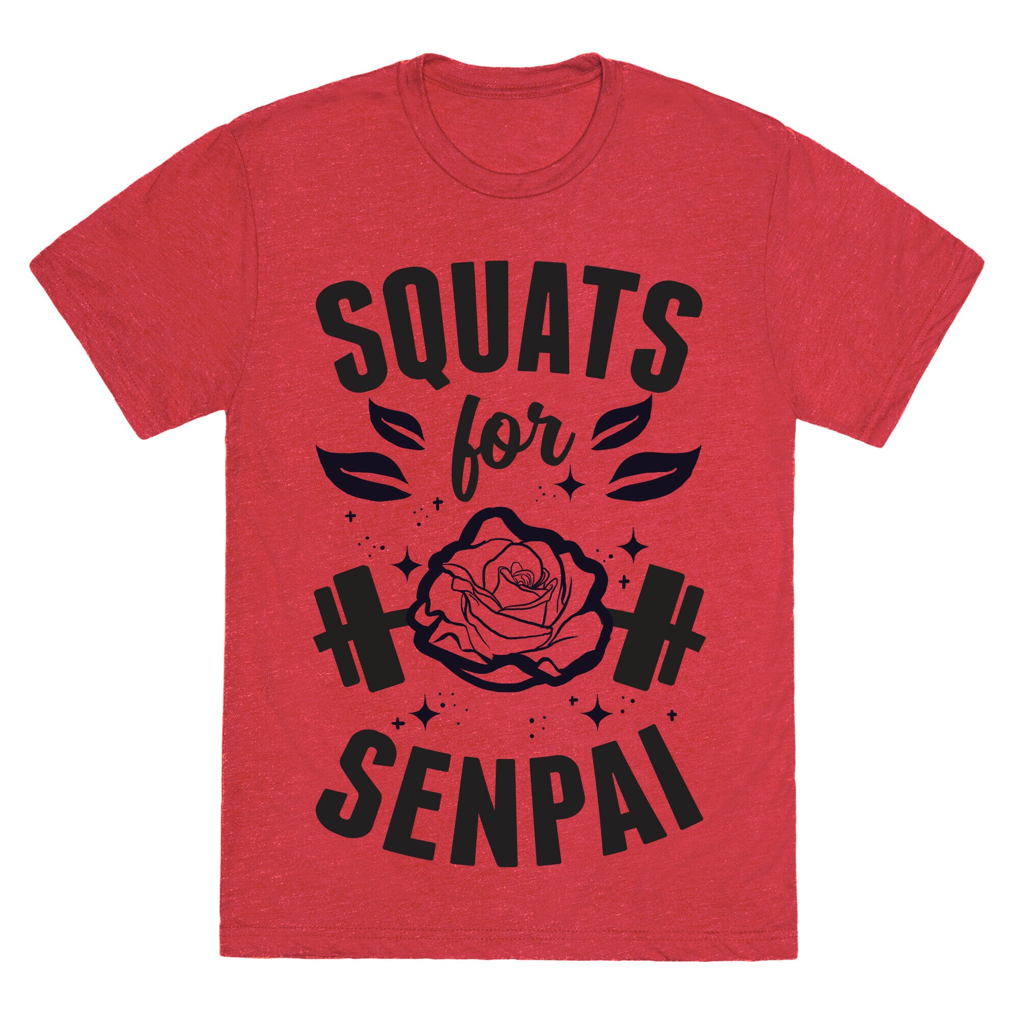 Squats For Senpai Unisex Triblend Tee