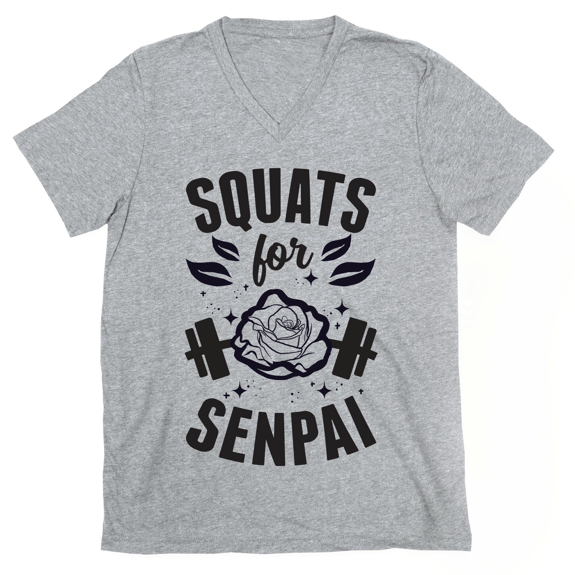 Squats For Senpai V-Neck