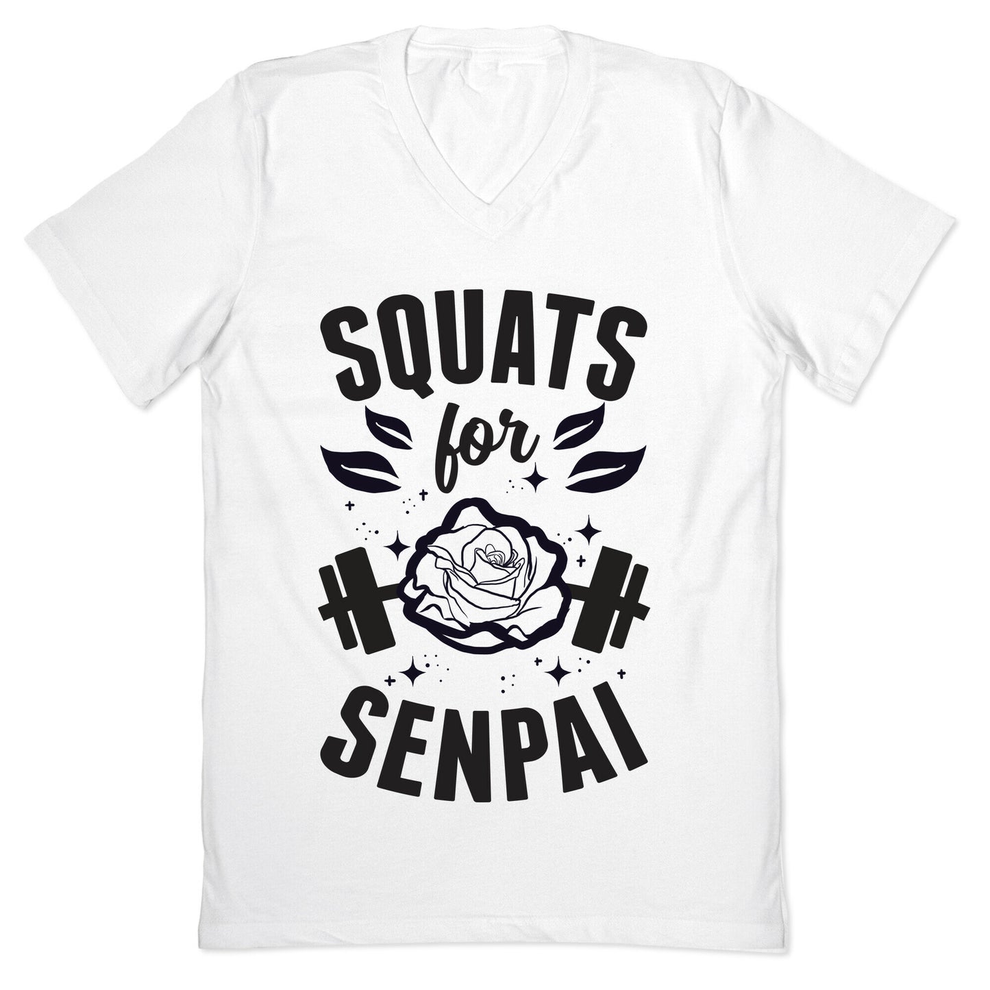 Squats For Senpai V-Neck