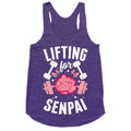 Lifting For Senpai Racerback Tank