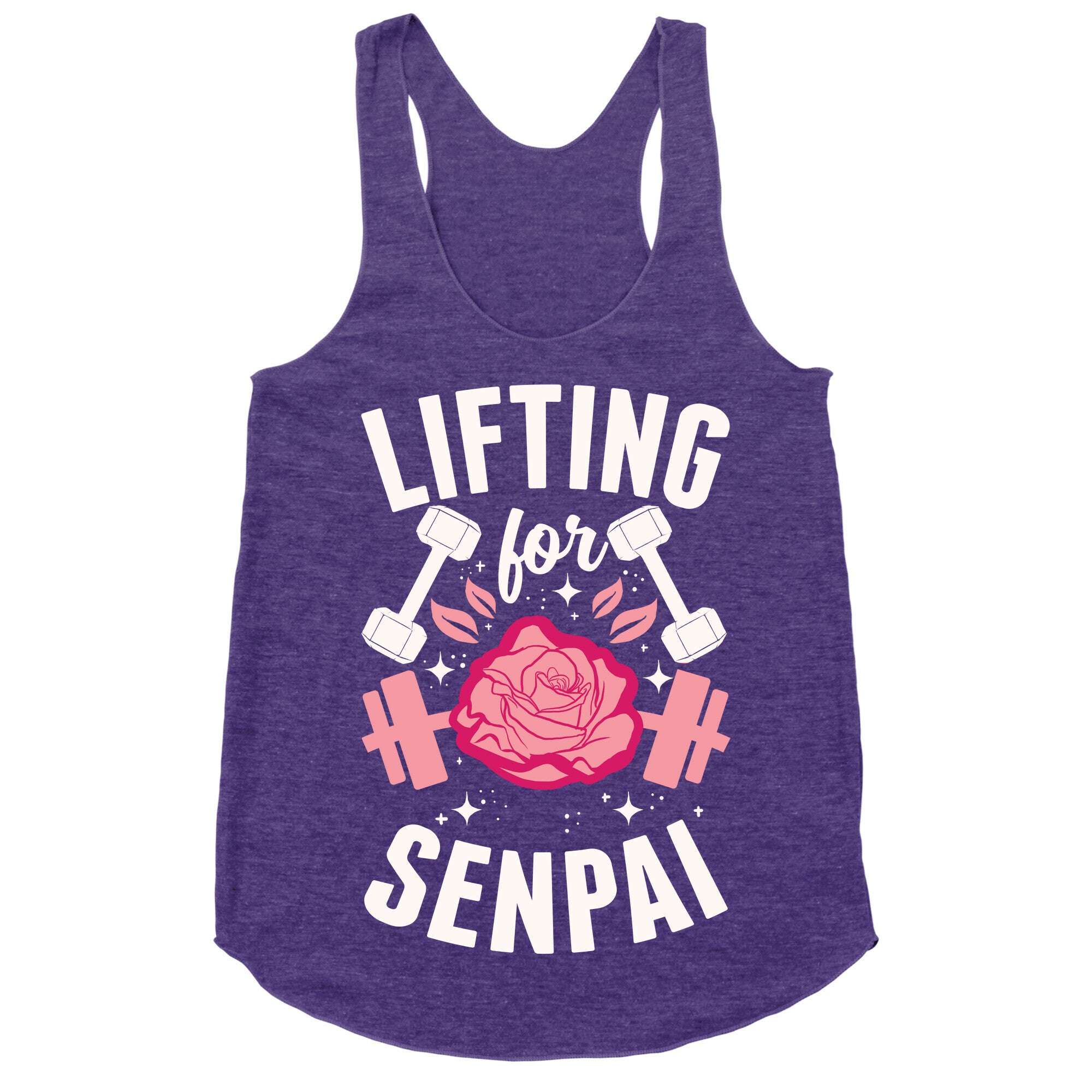 Lifting For Senpai Racerback Tank