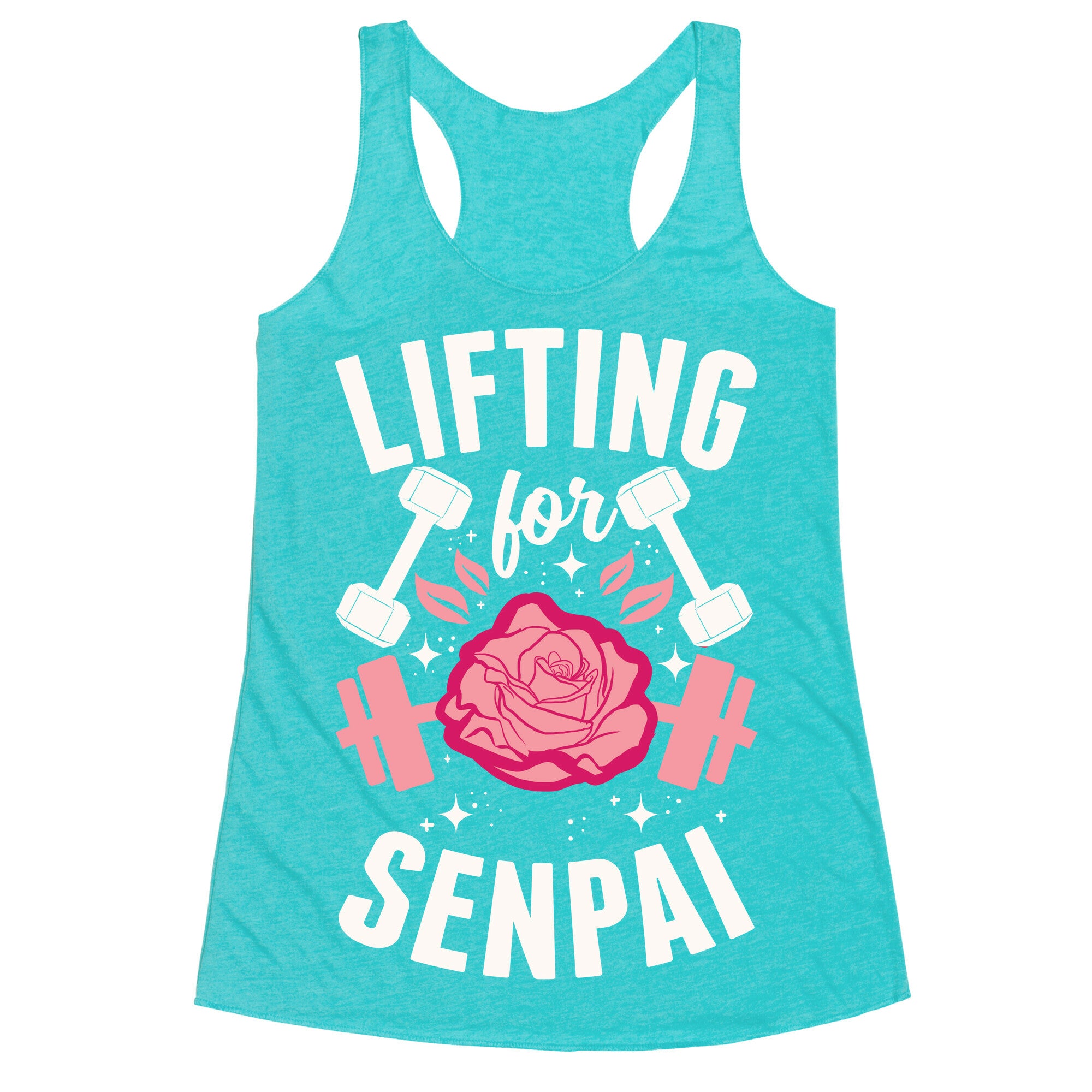 Lifting For Senpai Racerback Tank