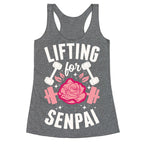 Lifting For Senpai Racerback Tank