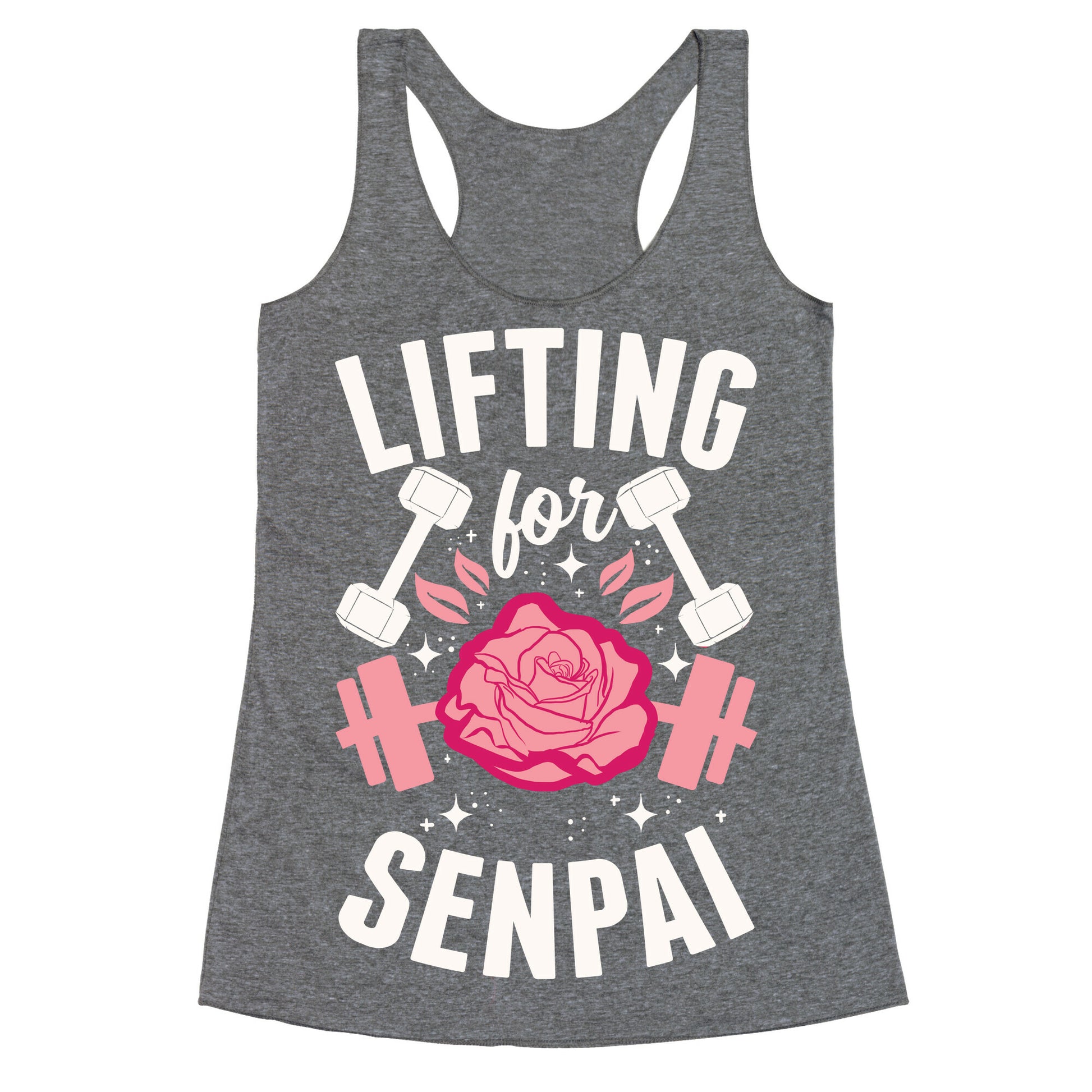 Lifting For Senpai Racerback Tank