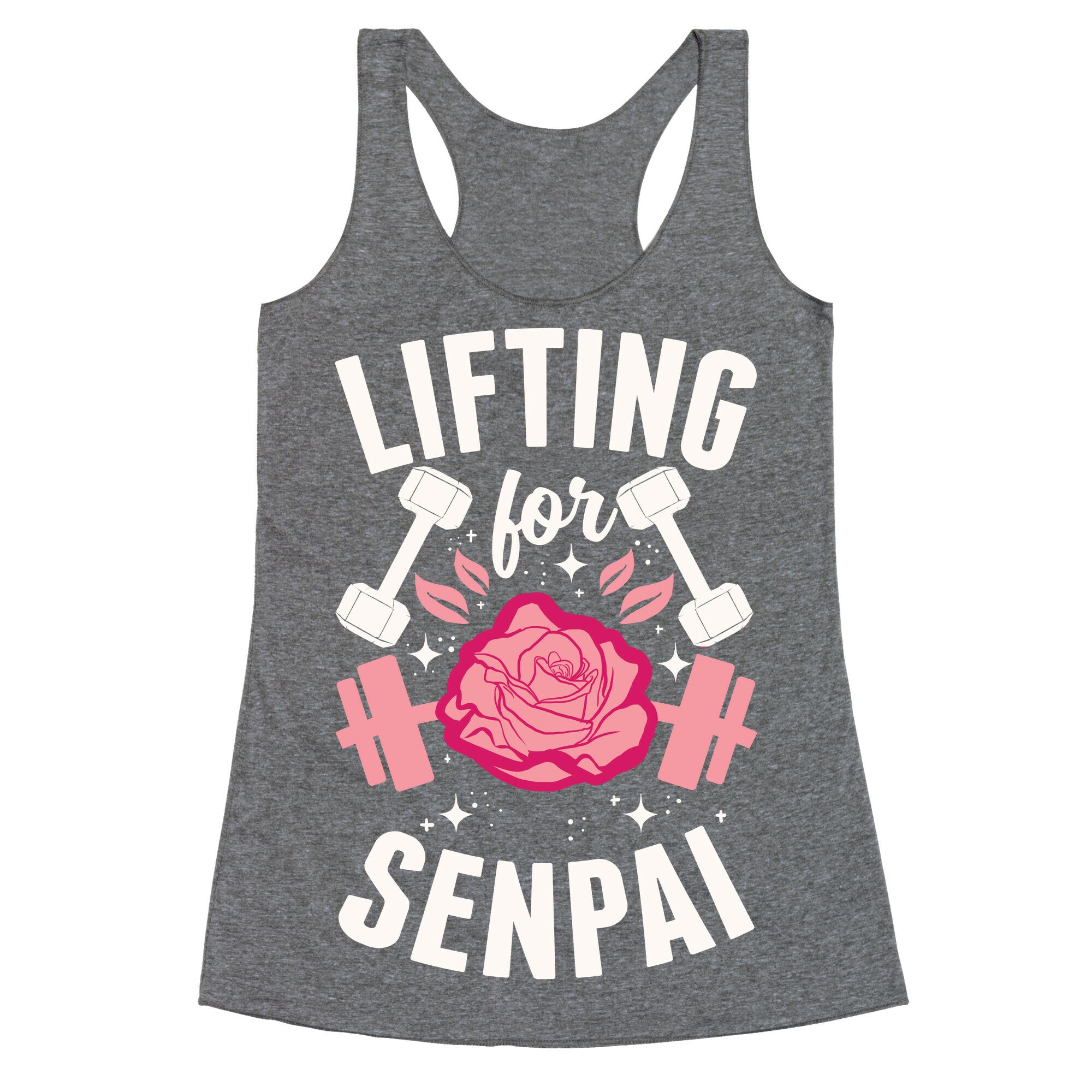 Lifting For Senpai Racerback Tank